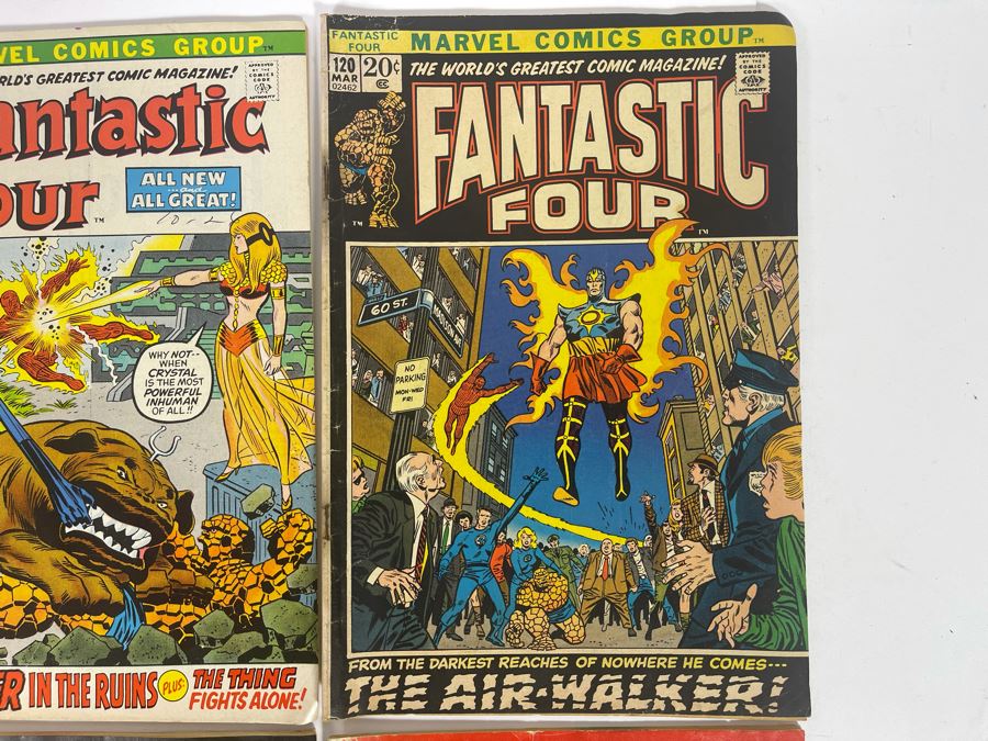 Marvel Fantastic Four Comic Books: #112,117,118,120,121,123,124,125 [Photo 6]