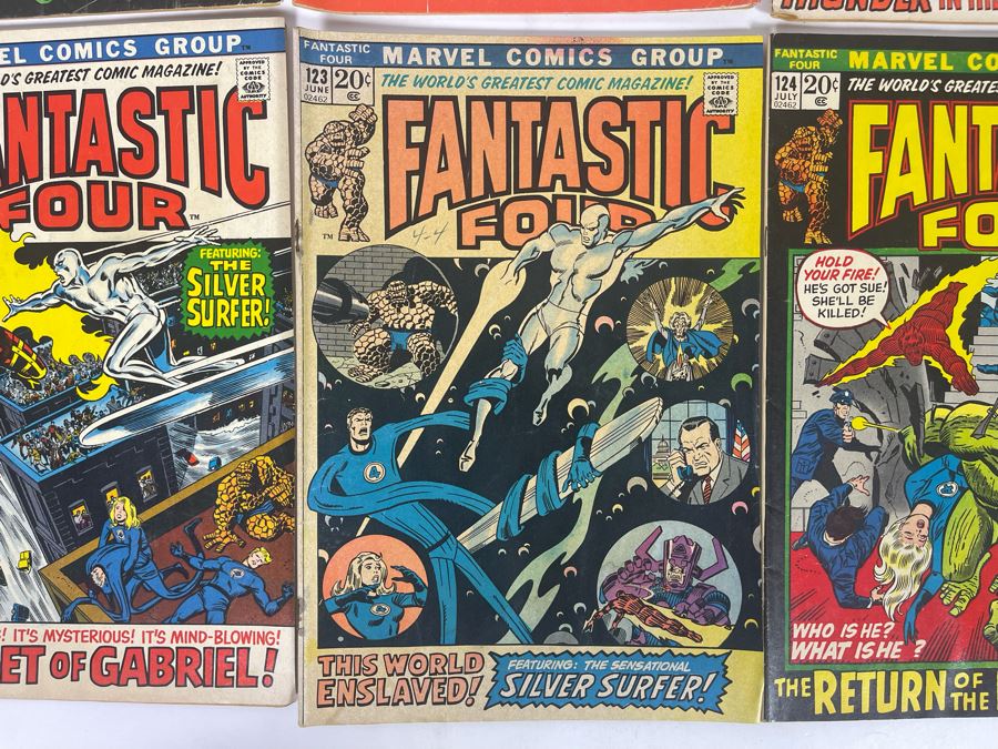 Marvel Fantastic Four Comic Books: #112,117,118,120,121,123,124,125 [Photo 8]