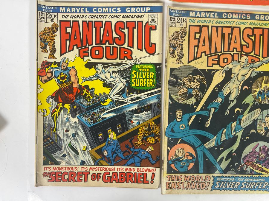Marvel Fantastic Four Comic Books: #112,117,118,120,121,123,124,125 [Photo 7]