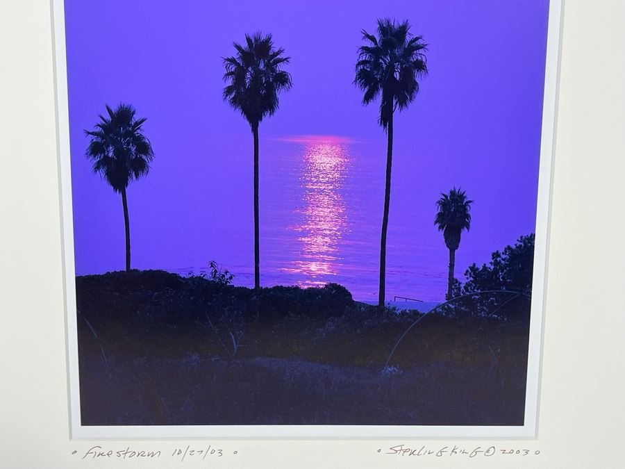 JUST ADDED - Signed Photograph Titled “Swami’s View” By Sterling King 10 X 15.5 [Photo 5]