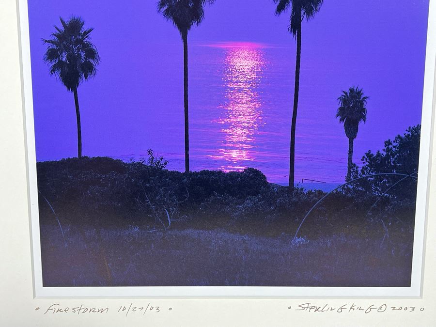 JUST ADDED - Signed Photograph Titled “Swami’s View” By Sterling King 10 X 15.5 [Photo 4]