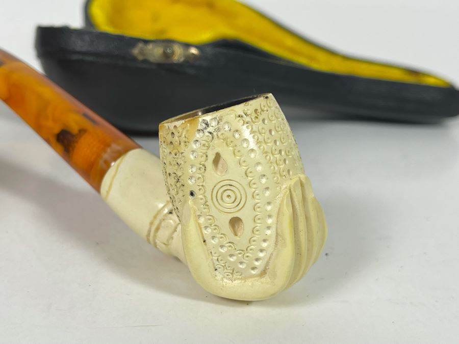 JUST ADDED - Vintage Carved Meerschaum Pipe [Photo 5]