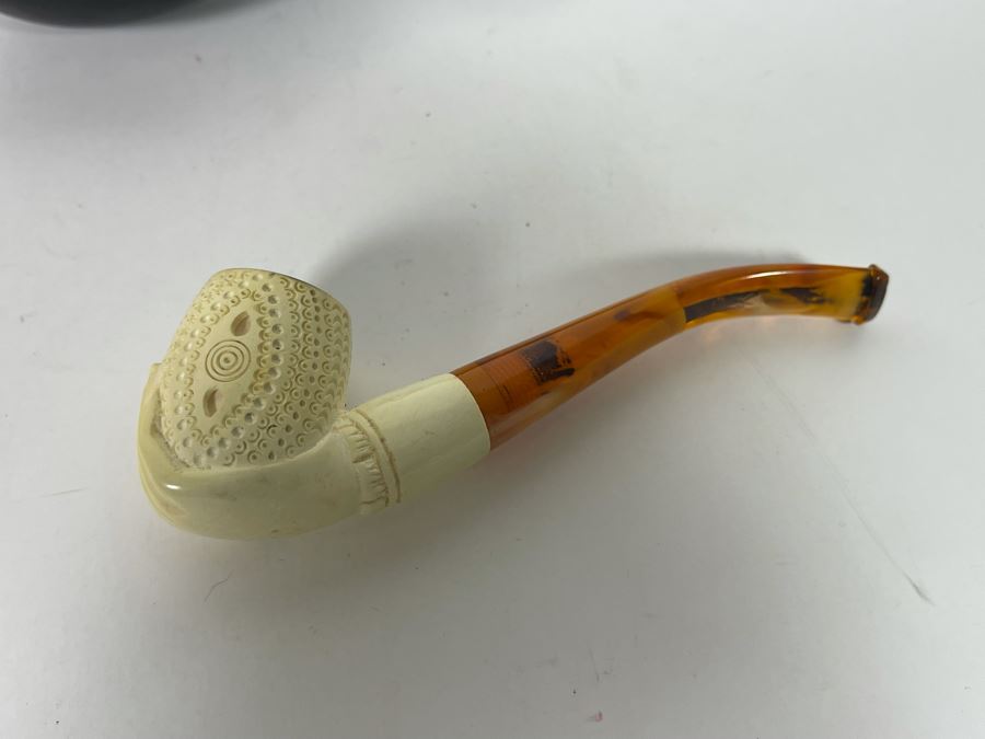 JUST ADDED - Vintage Carved Meerschaum Pipe [Photo 6]