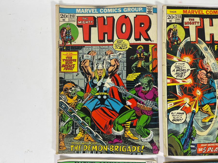 Marvel The Mighty Thor Comic Books: #213,218,222,234,235,236,237,239 [Photo 2]
