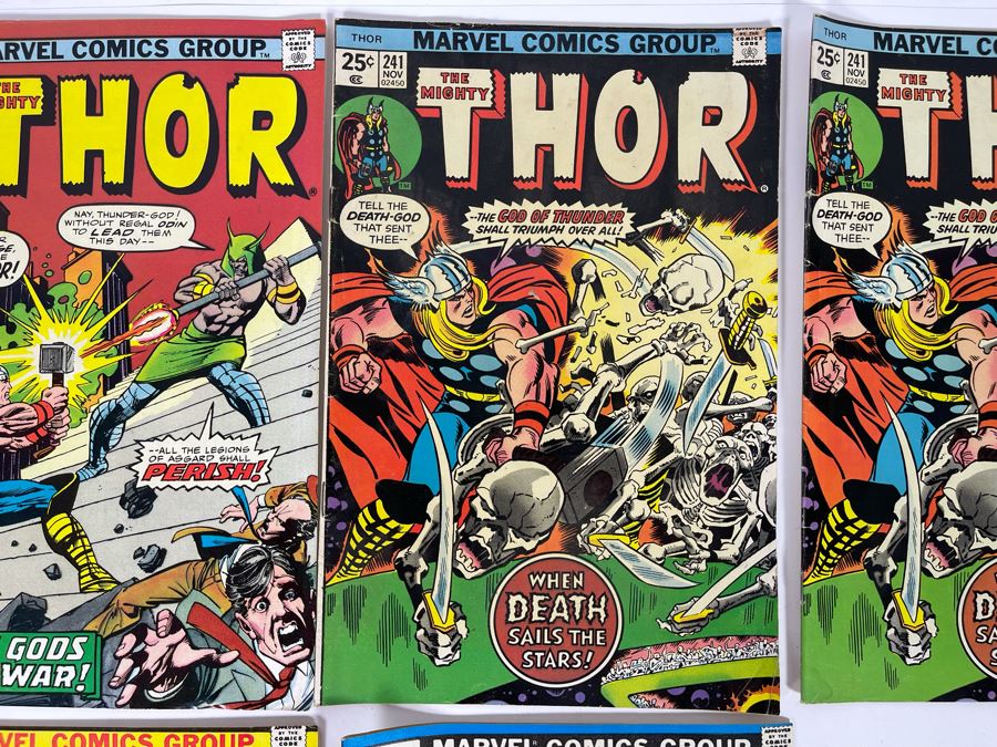 Marvel The Mighty Thor King Size Special: #4 / Marvel The Mighty Thor Comic Books: #240,241,241,243,245,265 [Photo 4]