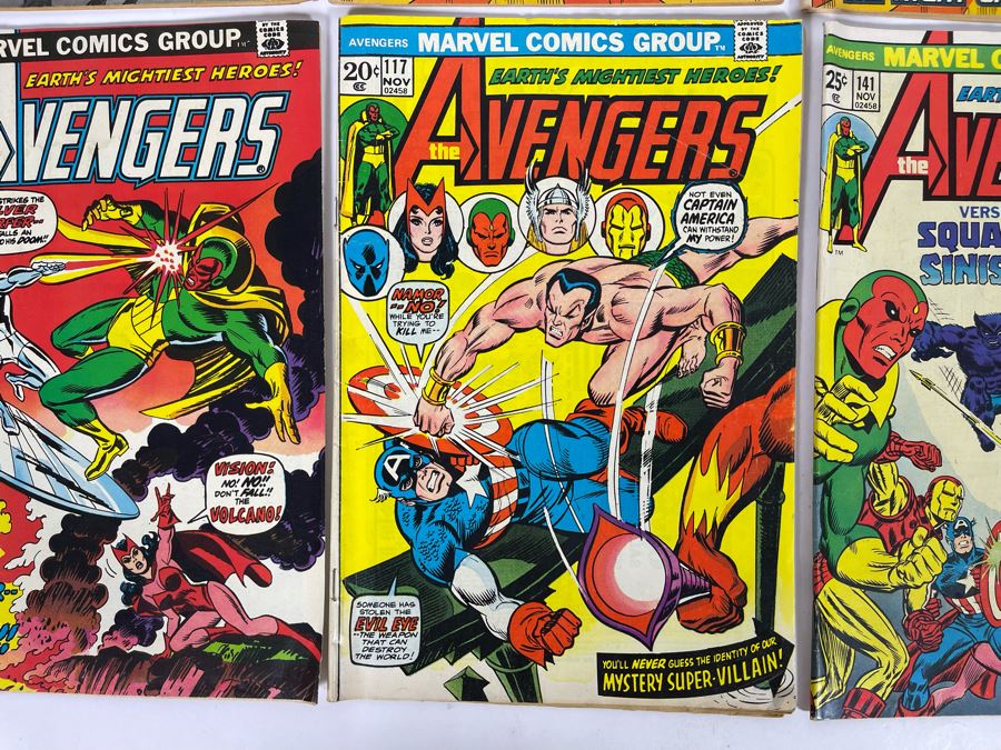 Marvel The Avengers Comic Books: #113,114,114,115,116,117,141 / Marvel Triple Action Comic Book Featuring The Avengers #20 [Photo 7]