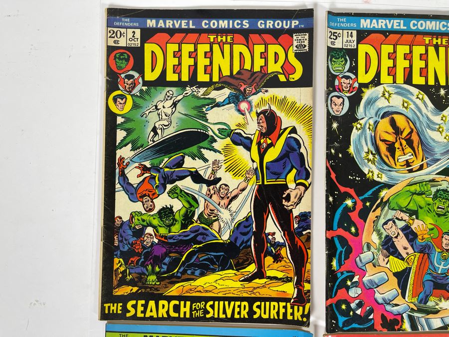 Marvel The Defenders Comic Books: #2,13,20,30,31,33 / Marvel Giant-Size Defenders Comic Book #3 [Photo 2]