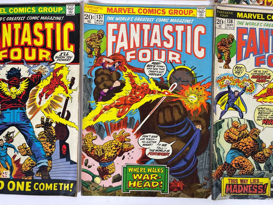 Marvel Fantastic Four Comic Books: #126,130,131,131,136,137,138,138 [Photo 7]