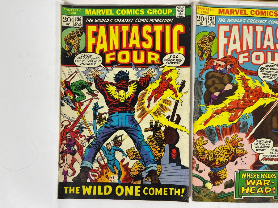 Marvel Fantastic Four Comic Books: #126,130,131,131,136,137,138,138 [Photo 6]