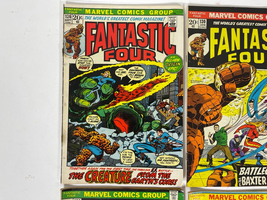 Marvel Fantastic Four Comic Books: #126,130,131,131,136,137,138,138 [Photo 2]