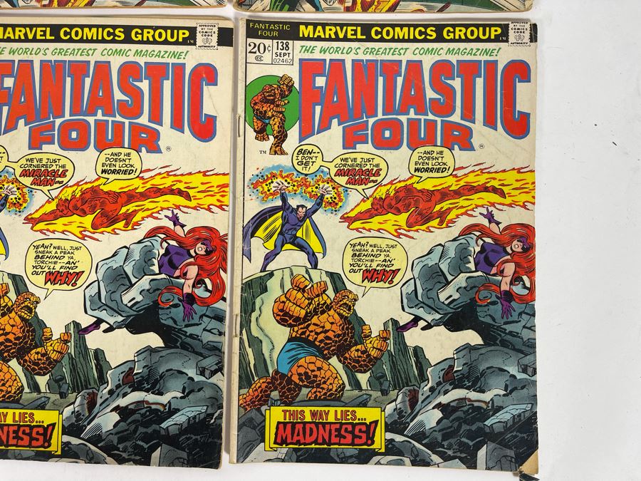 Marvel Fantastic Four Comic Books: #126,130,131,131,136,137,138,138 [Photo 9]