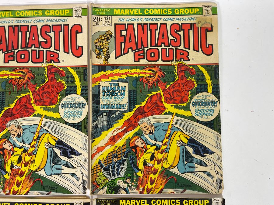 Marvel Fantastic Four Comic Books: #126,130,131,131,136,137,138,138 [Photo 5]