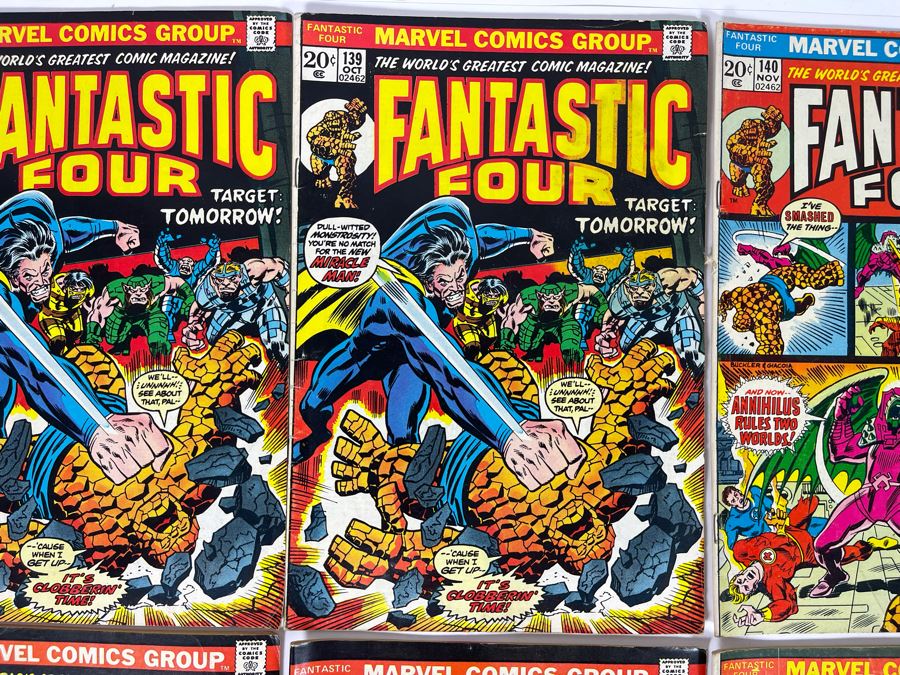 Marvel Fantastic Four Comic Books: #139,139,140,141,144,144,145,145 [Photo 3]