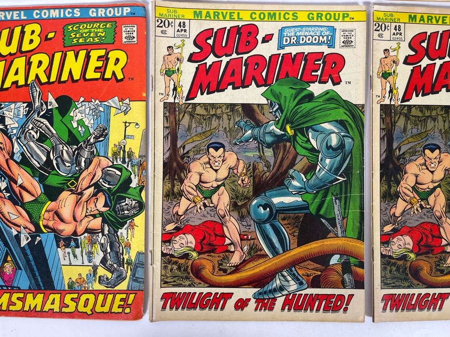 Marvel Sub-Mariner Comic Books: #26,27,44,46,47,48,48,49 [Photo 7]