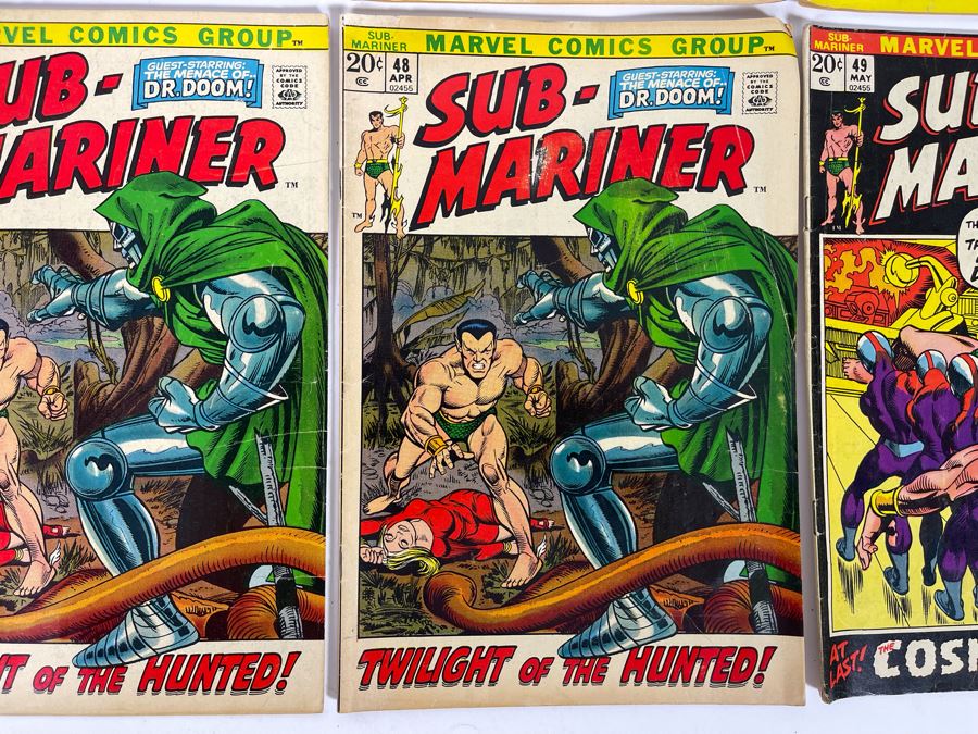 Marvel Sub-Mariner Comic Books: #26,27,44,46,47,48,48,49 [Photo 8]