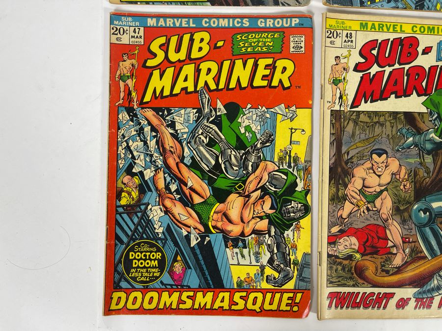Marvel Sub-Mariner Comic Books: #26,27,44,46,47,48,48,49 [Photo 6]