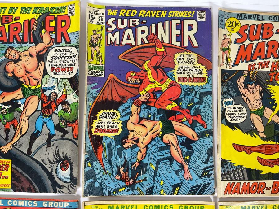 Marvel Sub-Mariner Comic Books: #26,27,44,46,47,48,48,49 [Photo 3]