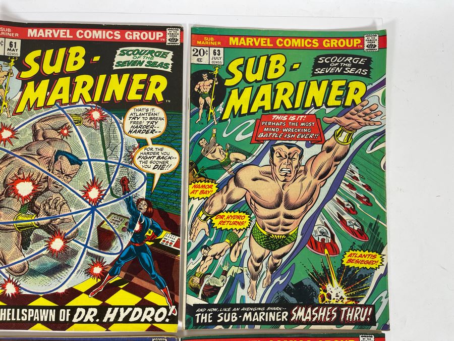 Marvel Sub-Mariner Comic Books: #59,60,61,63,64,64,65,66 [Photo 5]