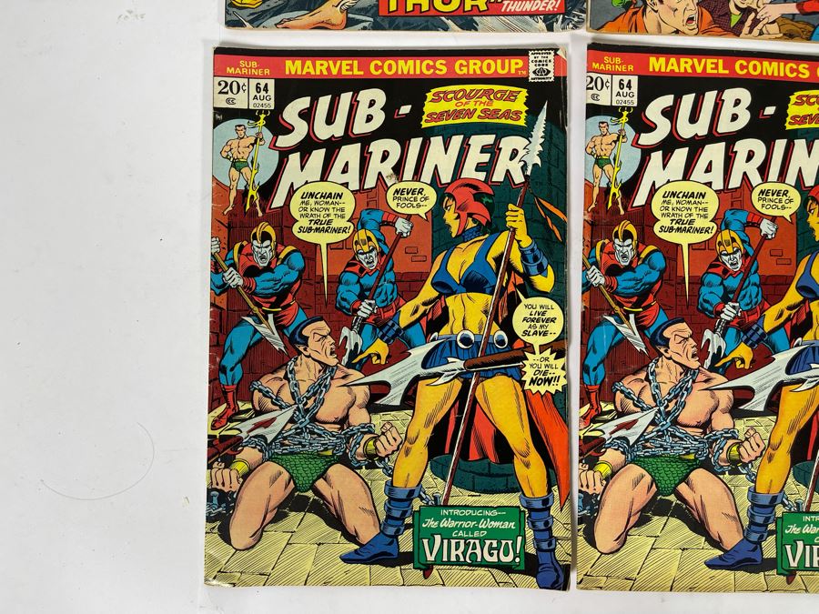 Marvel Sub-Mariner Comic Books: #59,60,61,63,64,64,65,66 [Photo 6]