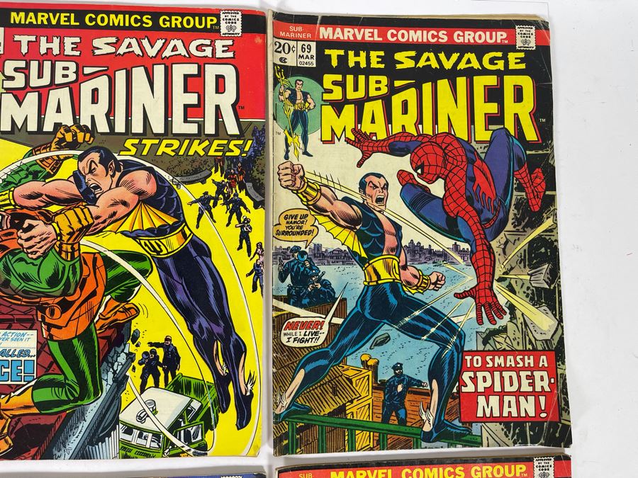 Marvel Sub-Mariner Comic Books: #67,68,68,69,69,70,70,71 [Photo 5]