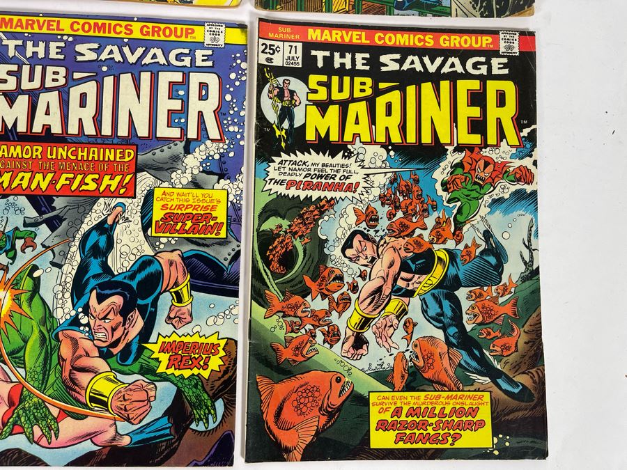 Marvel Sub-Mariner Comic Books: #67,68,68,69,69,70,70,71 [Photo 9]