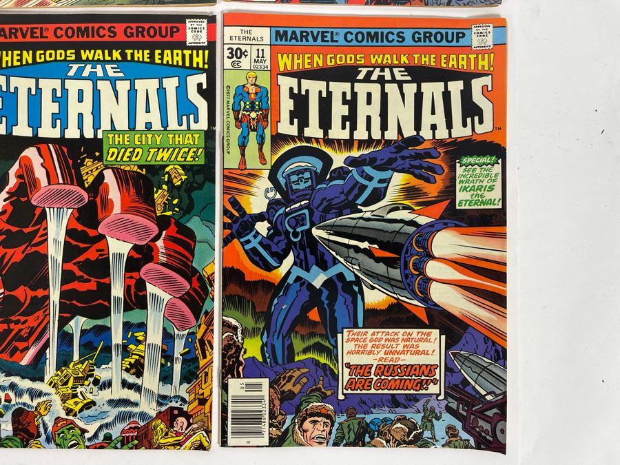 Marvel The Eternals Comic Books: #1,2,3,4,5,8,10,11 [Photo 9]