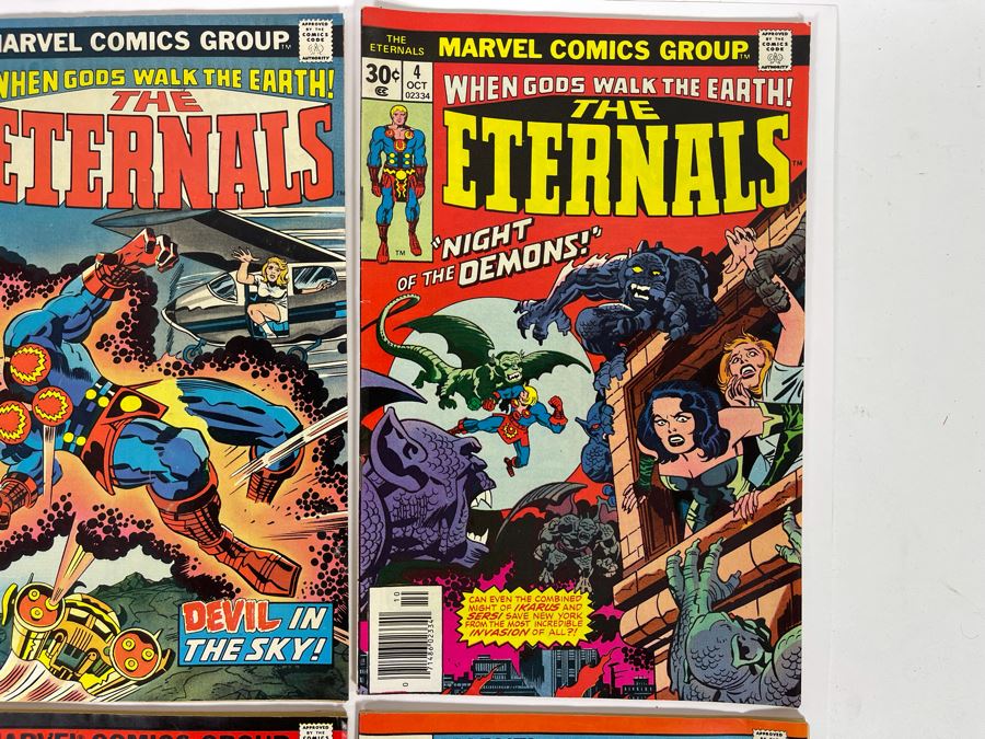 Marvel The Eternals Comic Books: #1,2,3,4,5,8,10,11 [Photo 5]