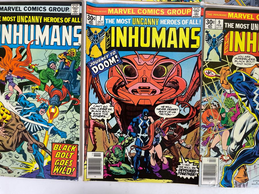 Marvel The Inhumans Comic Books: #1,2,4,5,6,7,9,10 [Photo 7]
