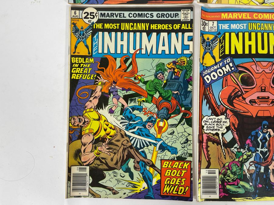 Marvel The Inhumans Comic Books: #1,2,4,5,6,7,9,10 [Photo 6]