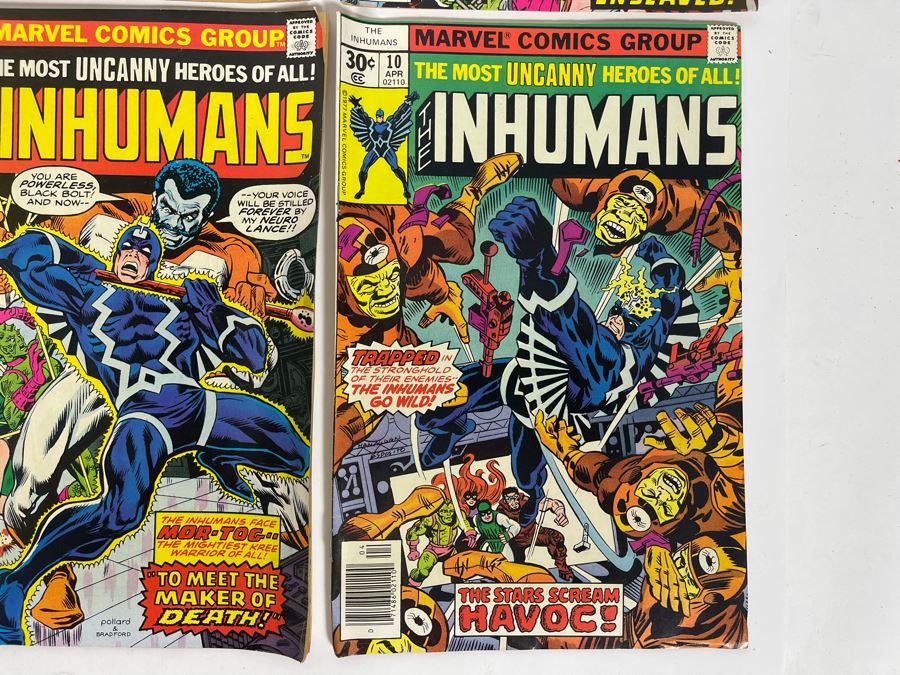 Marvel The Inhumans Comic Books: #1,2,4,5,6,7,9,10 [Photo 9]