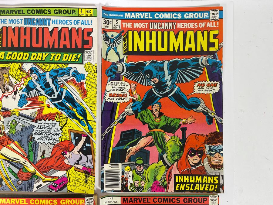 Marvel The Inhumans Comic Books: #1,2,4,5,6,7,9,10 [Photo 5]