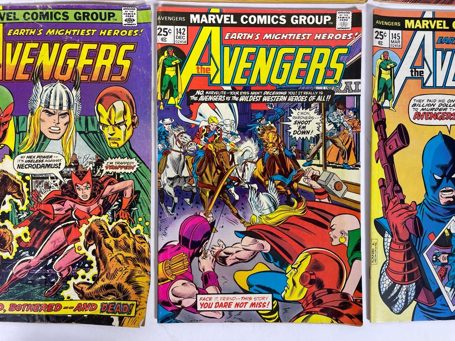 Marvel The Avengers Comic Books: #95,96,100,118,119,128,142,145 [Photo 8]