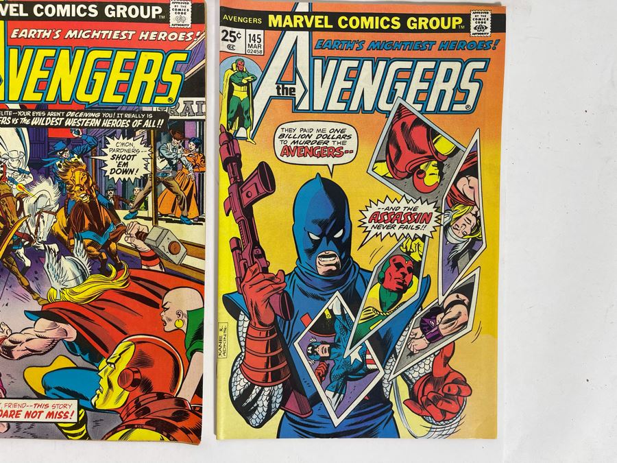 Marvel The Avengers Comic Books: #95,96,100,118,119,128,142,145 [Photo 9]