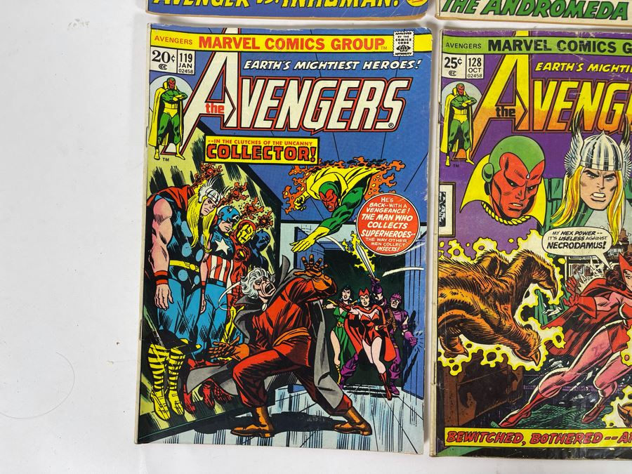 Marvel The Avengers Comic Books: #95,96,100,118,119,128,142,145 [Photo 6]