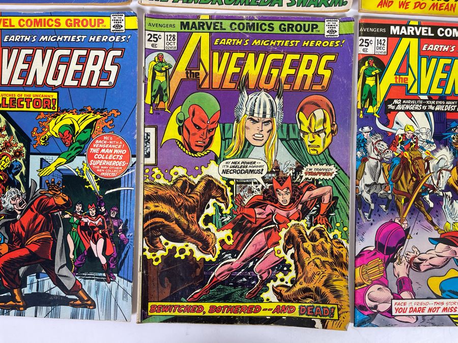 Marvel The Avengers Comic Books: #95,96,100,118,119,128,142,145 [Photo 7]