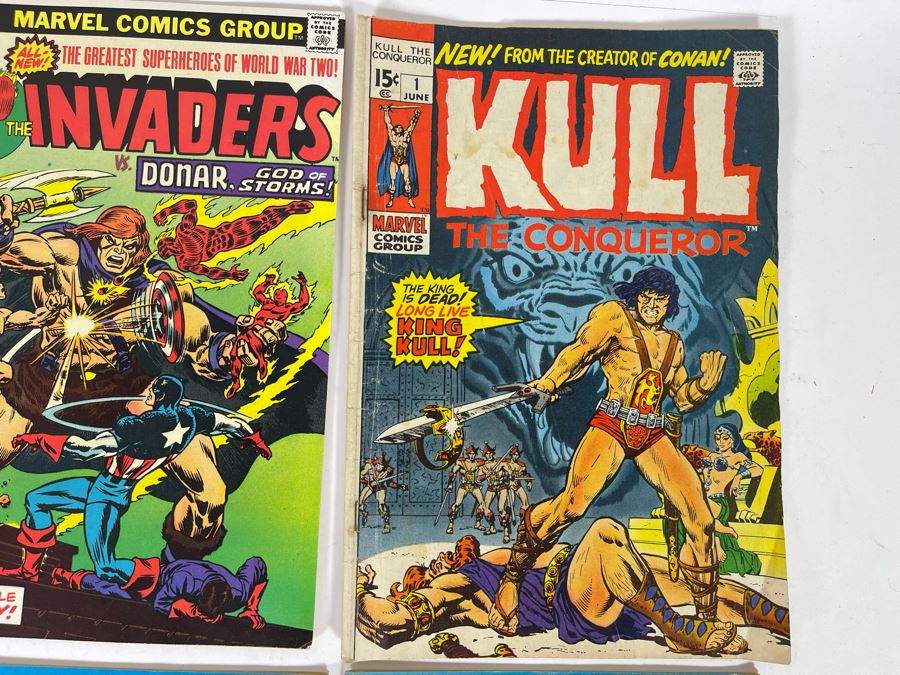 Marvel Comics Comic Books: Shogun Warriors #1, Giant-Size Hulk #1, The Invaders #2 / Kull The Conqueror #1 / The Inhumans #7 / The Eternals: #13,14,14 [Photo 6]