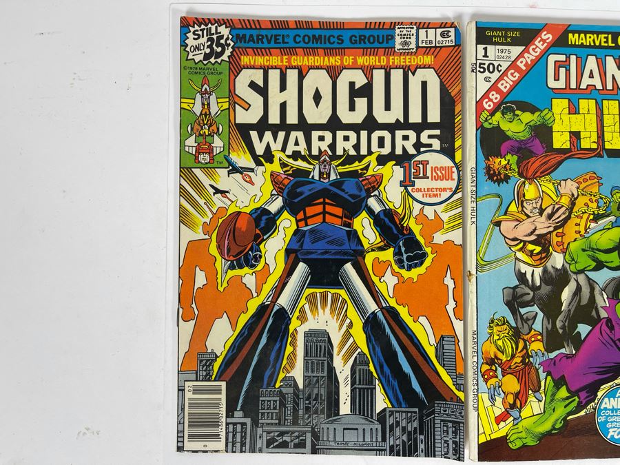 Marvel Comics Comic Books: Shogun Warriors #1, Giant-Size Hulk #1, The Invaders #2 / Kull The Conqueror #1 / The Inhumans #7 / The Eternals: #13,14,14 [Photo 3]