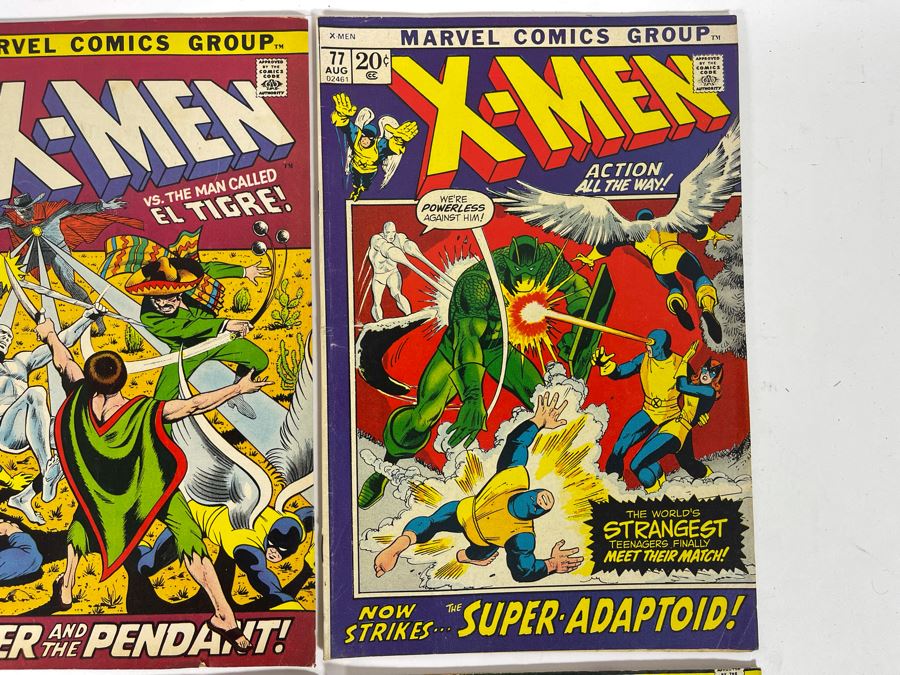 Marvel King-Size Special X-Men #2 / Marvel X-Men Comic Books: #70,73,77,78,82,83,84 [Photo 5]