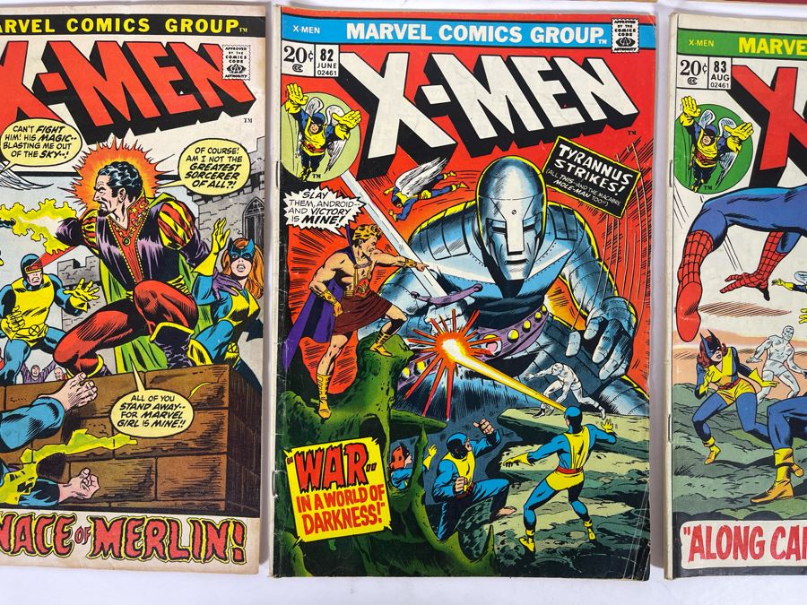 Marvel King-Size Special X-Men #2 / Marvel X-Men Comic Books: #70,73,77,78,82,83,84 [Photo 7]
