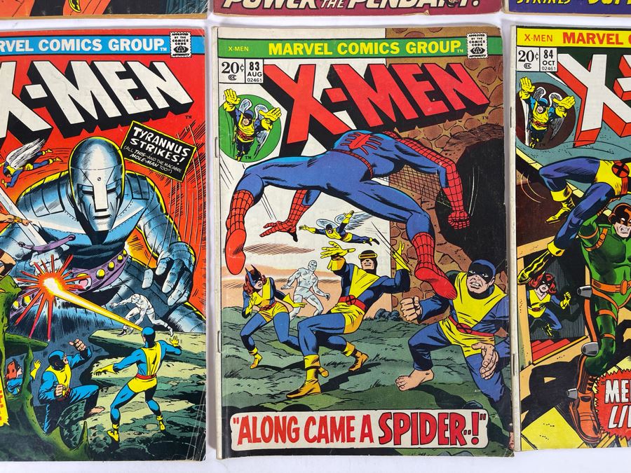 Marvel King-Size Special X-Men #2 / Marvel X-Men Comic Books: #70,73,77,78,82,83,84 [Photo 8]