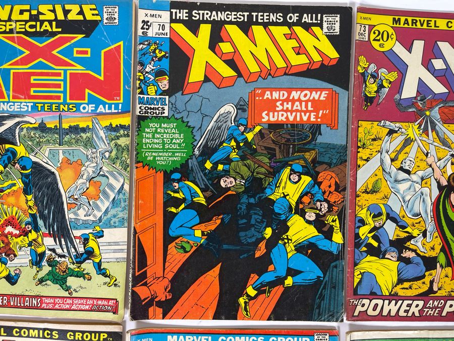 Marvel King-Size Special X-Men #2 / Marvel X-Men Comic Books: #70,73,77,78,82,83,84 [Photo 3]