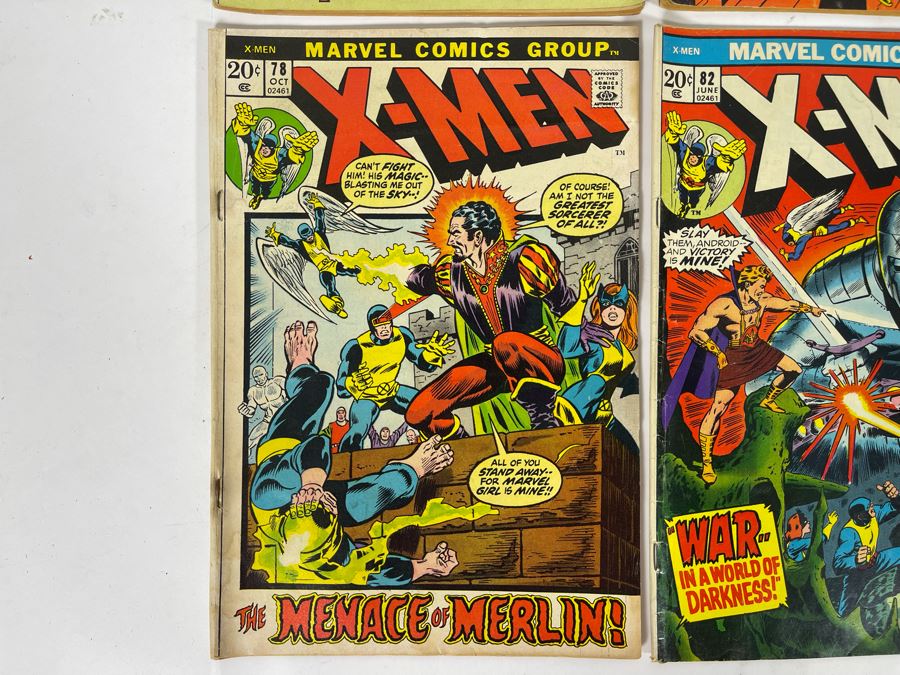 Marvel King-Size Special X-Men #2 / Marvel X-Men Comic Books: #70,73,77,78,82,83,84 [Photo 6]