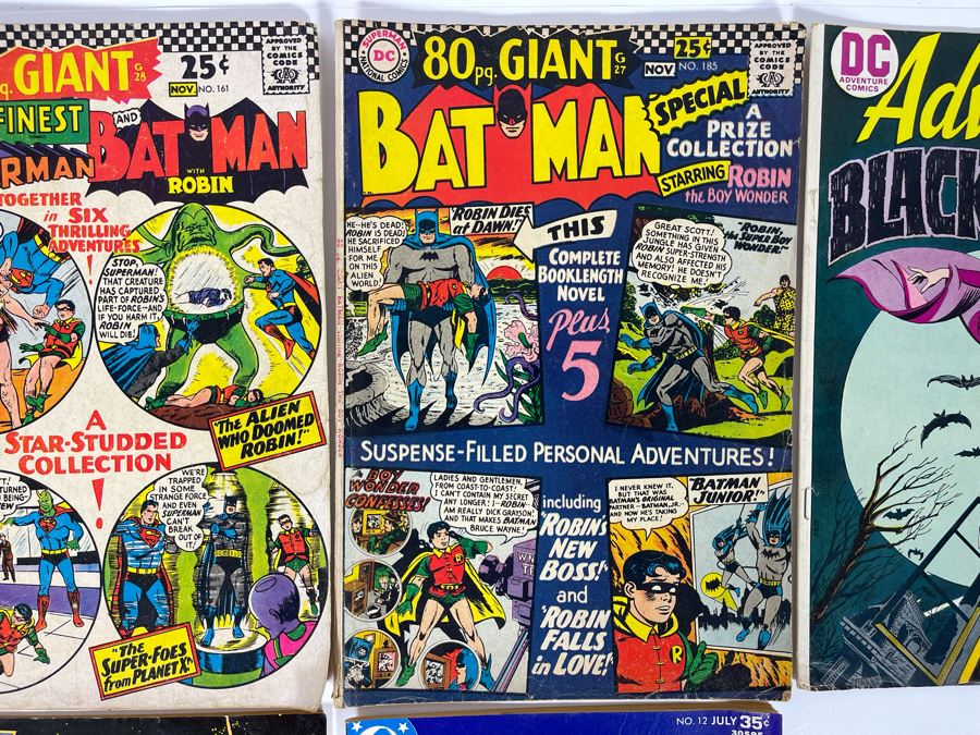 DC Comics Comic Books: Deadman #214 / World's Finest #161 / Batman Giant #185 / Adventure Comics #428 / Kamandi #14 / Return Of The New Gods: #12,13 [Photo 4]