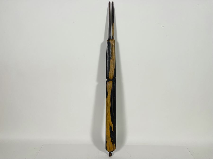 Vintage African Wood Carving Tool 28L [Photo 4]