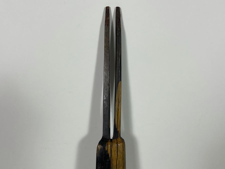 Vintage African Wood Carving Tool 28L [Photo 5]