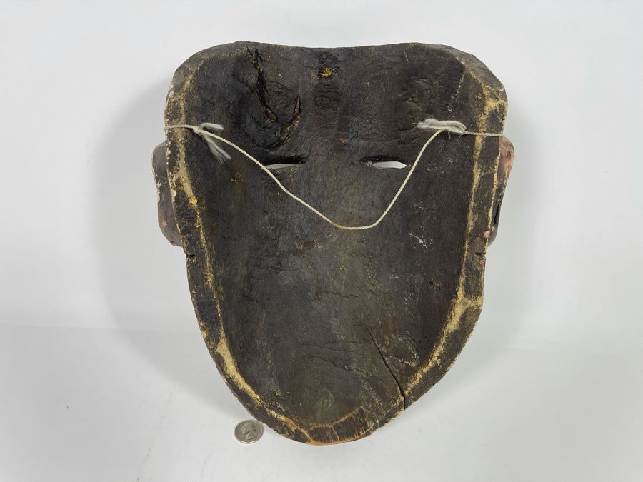 Vintage Handmade Ethnic Mask 10 X 12.5 [Photo 6]
