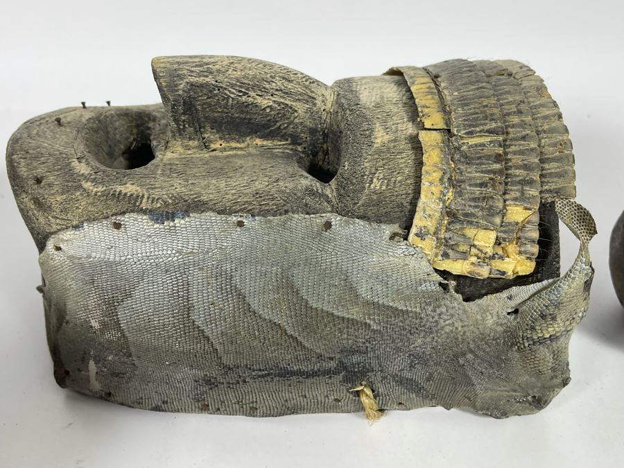 (3) Wooden Handmade Ethnic Masks [Photo 11]