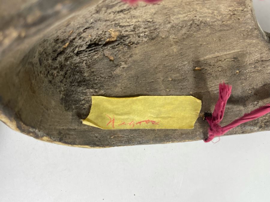 (3) Wooden Handmade Ethnic Masks [Photo 8]