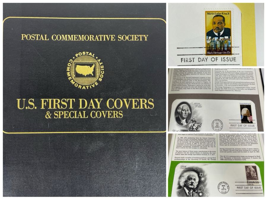 U.S. First Day Covers & Special Covers From The Postal Commemorative Society From The Seventies / Eighties