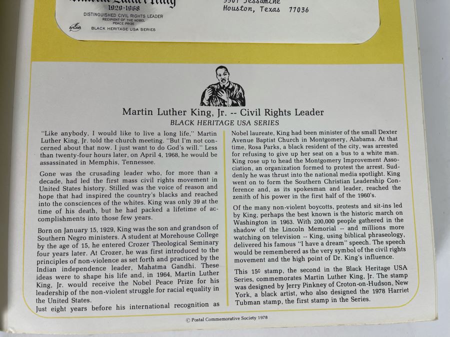 U.S. First Day Covers & Special Covers From The Postal Commemorative Society From The Seventies / Eighties [Photo 5]